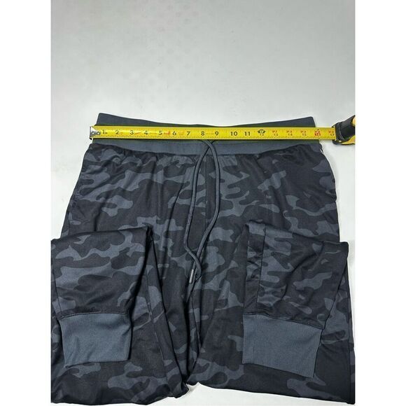 Danskin Women’s Camo Joggers Elastic Waist Black Gray Size M - Picture 9 of 12